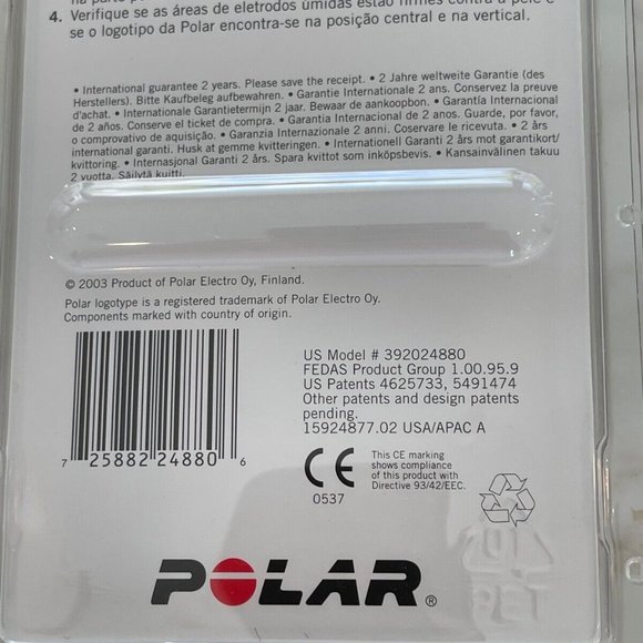POLAR T31 TRANSMITTER ACCESSORY MODEL: #392024880 NEW IN PACKAGE - Picture 3 of 7